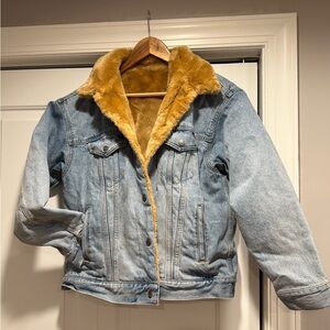 Levi’s Denim Jacket with Faux Fur Lining